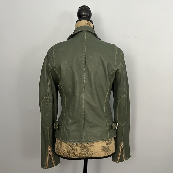 Mauritius Leather Motorcycle Jacket - Picture 7 of 11